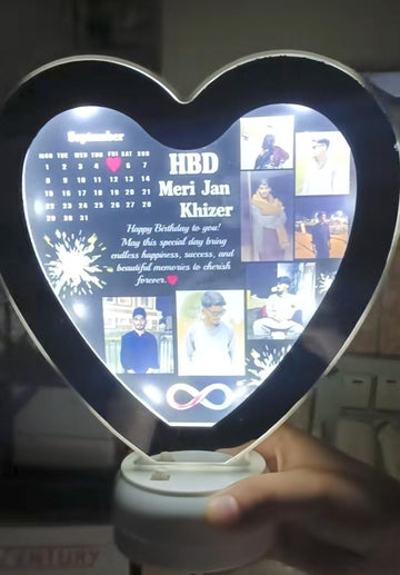 Heart Shaped Magic Mirror With Customization