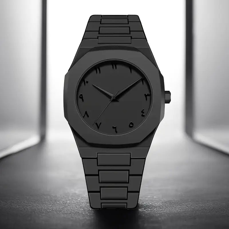 Black Arabic Aura Watch