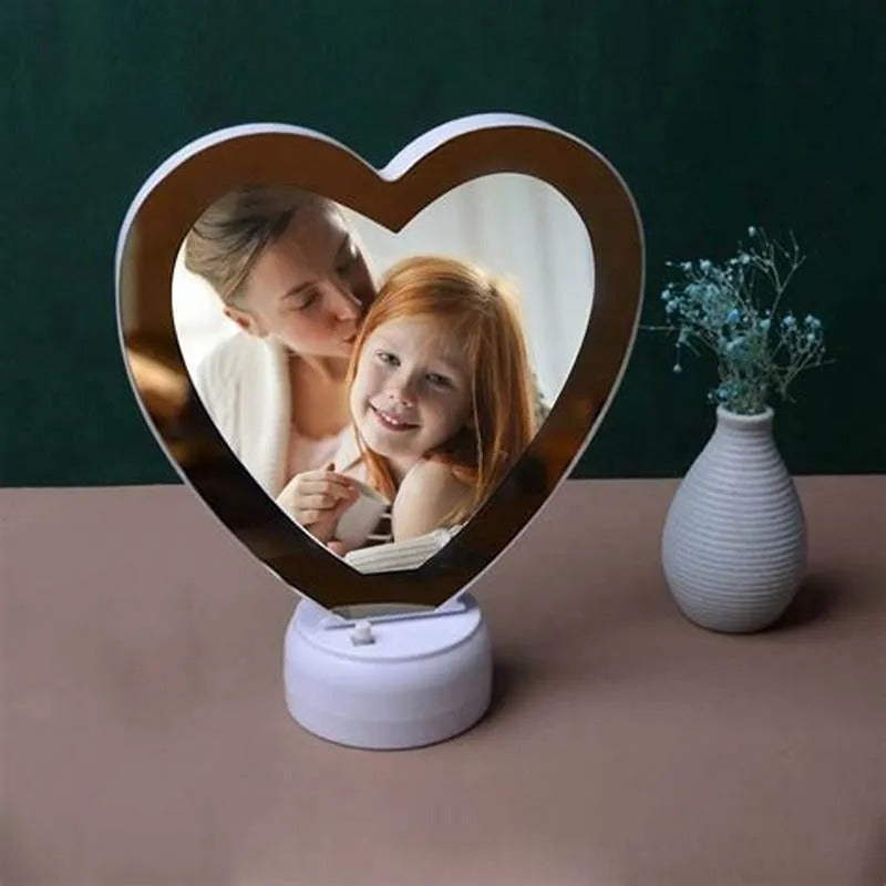 Heart Shaped Magic Mirror With Customization